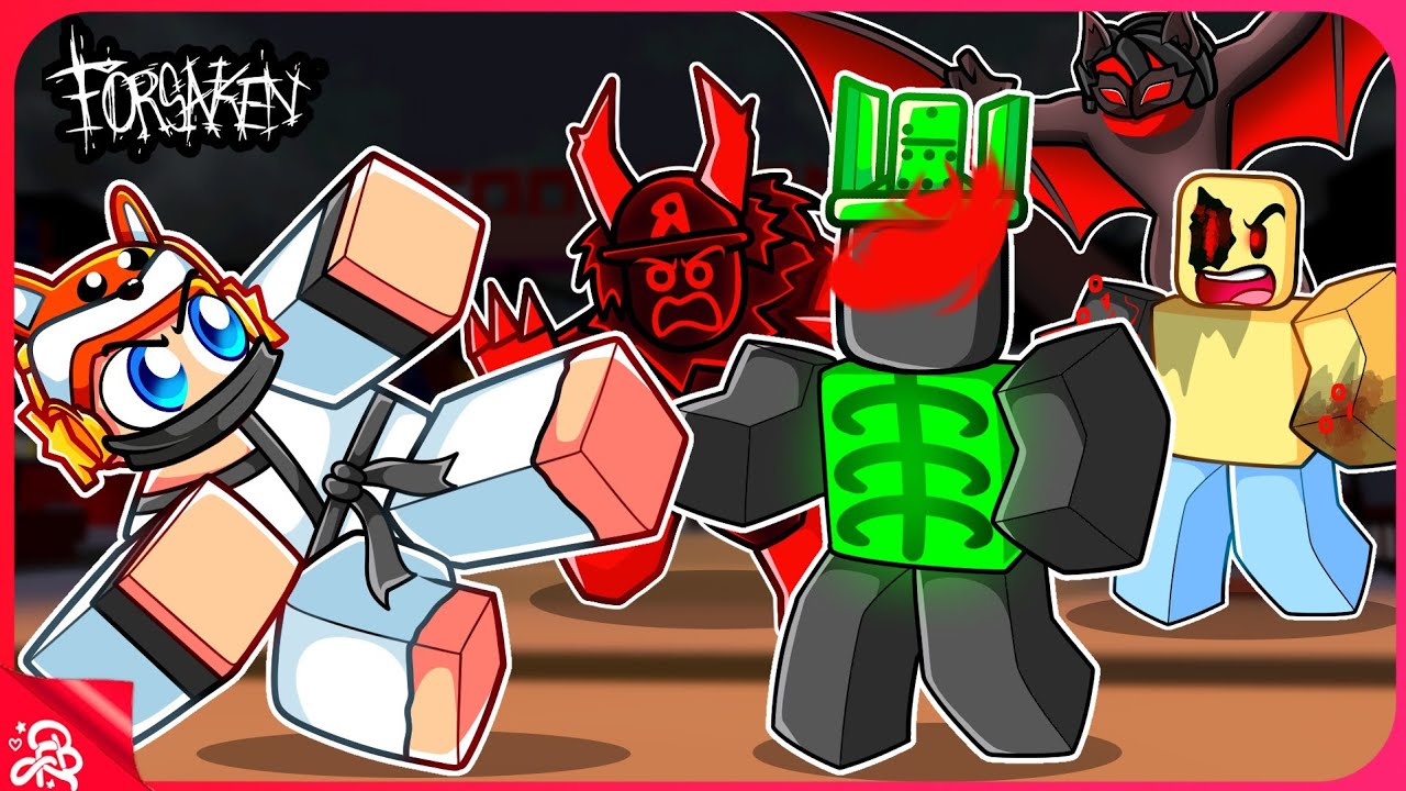 SOU ARTISTA MARCIAL CONTRA TODOS OS MONSTROS DO FORSAKEN😎