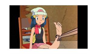 If Betty tickles Dawn’s (Pokémon) foot.