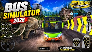 New Coach Bus Simulator 2026 - Offroad Driving Modern Bus Game - Android Gameplay  screenshot 3