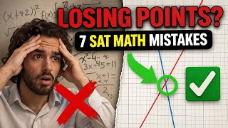 7 SAT Math Mistakes That Are Costing You Points