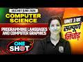 UGC NET Computer Science | UGC NET Computer Science Unit 3 Programming languages One Shot #pwugcnet