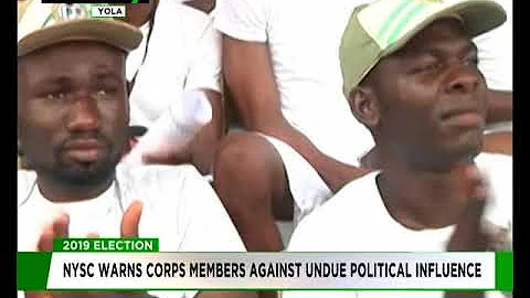 NYSC warns corps members against undue political influence