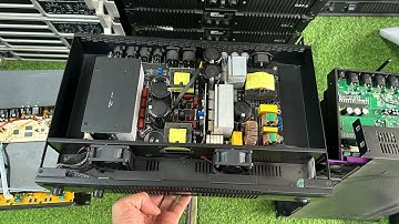 ( Nhỏ Mà Có Võ ) Cục đẩy bãi ( size ngắn - Mạch class D ) 1600w/2 kênh. Gọn - Đẹp - Khoẻ. 0972345183