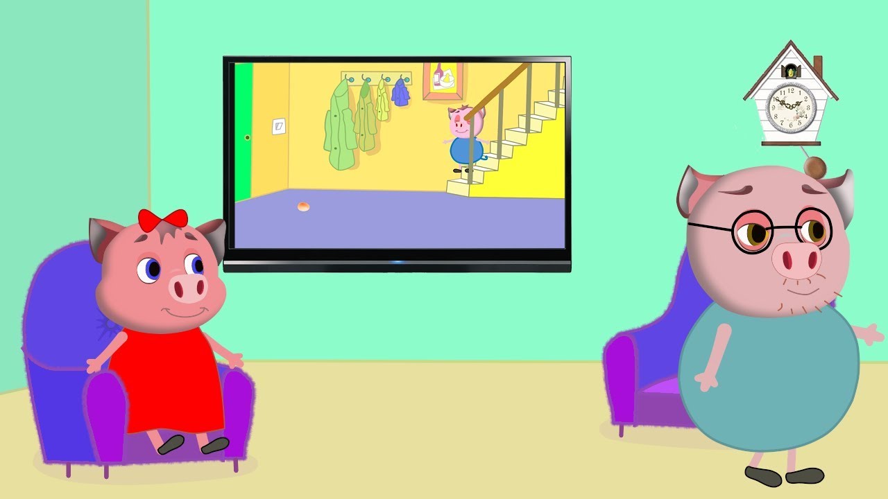 свинка пеппа мне нехорошо. мультик свинка пеппа алиса. поставь мультик свинка пеппа. злая пеппа. бой свинки пеппы.