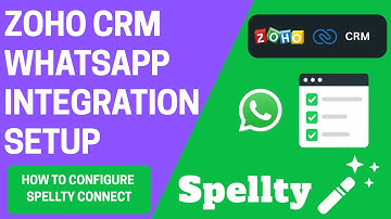 Zoho CRM WhatsApp Integration Setup | How to Configure Spellty Connect