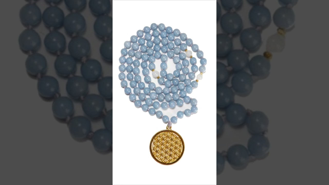The Sacred Flower of life mala. 