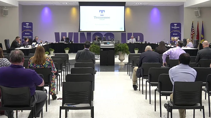 Tennessee Tech University Board of Trustees Meeting - Committee Meetings - June 20, 2024 - DayDayNews