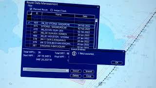 How To Import Route In Furuno Fmd 3200