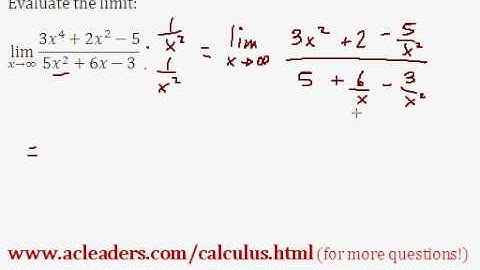 LIMITS - Evaluating the limit of an expression as 