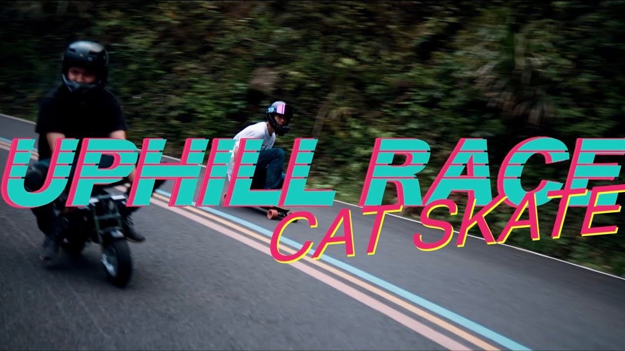 WHICH IS FASTER? Electric Skateboard VS Motorcycle Uphill Battle! YouTube