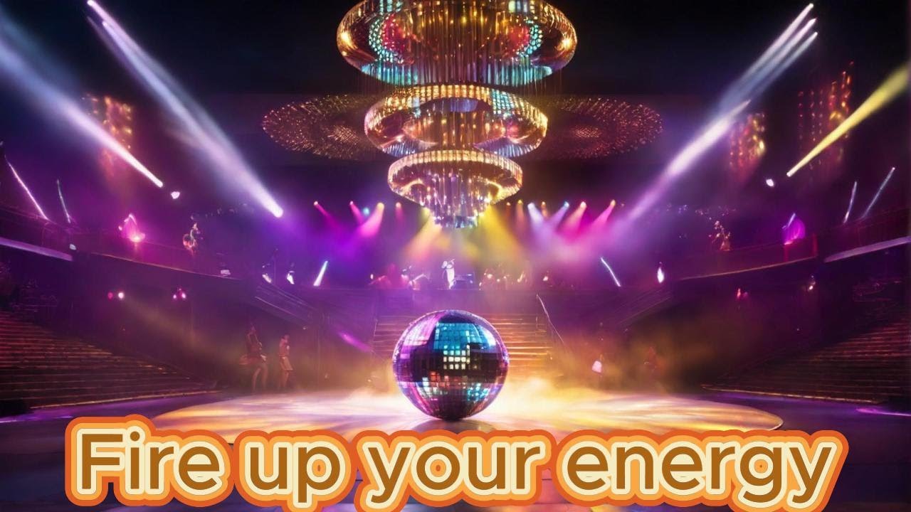 Fire up your energy Dance party music energy dance, stress relief