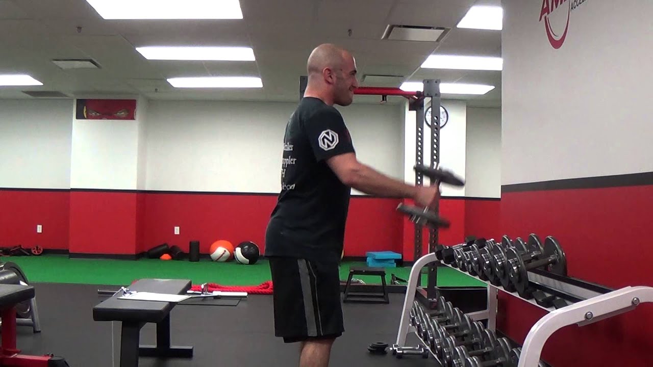 Alt DB Front Shoulder Raise 25 x 15 - YouTube