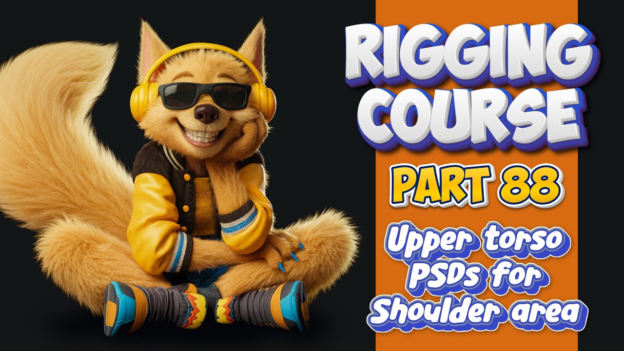 Rigging with Advanced Skeleton - Part 88 - Sculpting shoulder girdle protraction and retraction PSD
