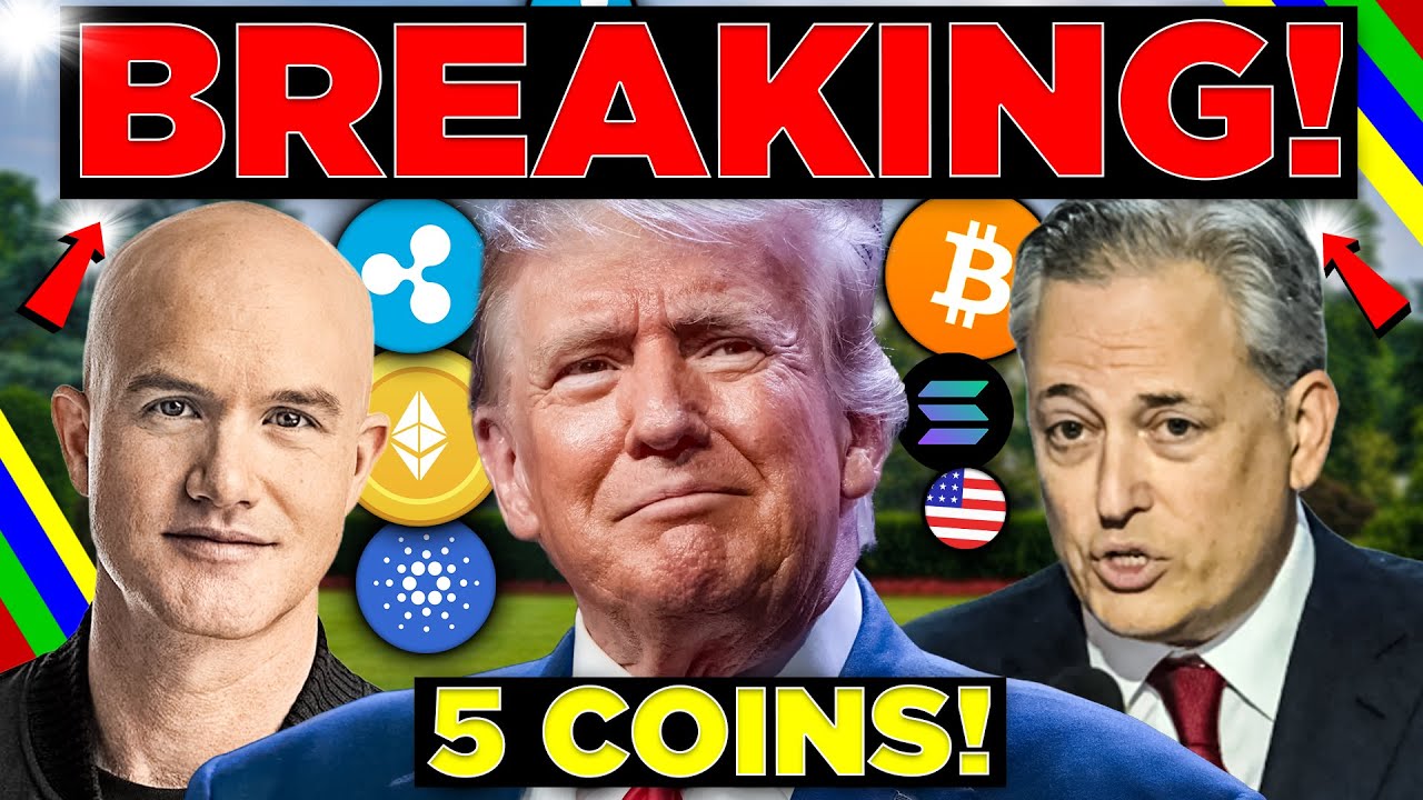 Donald Trump Announces U.S. Strategic CRYPTO Reserve! [5 Coins] - YouTube