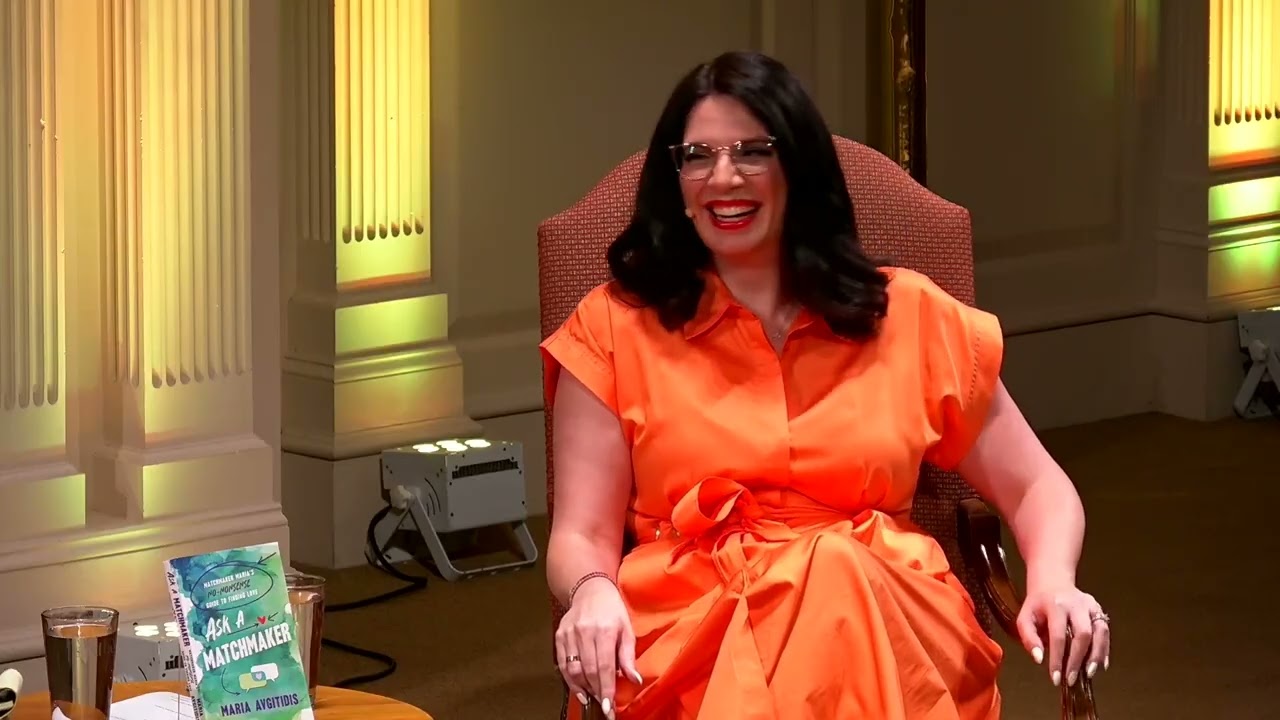 Matchmaker Maria Avgitidis with Andrew Limbong