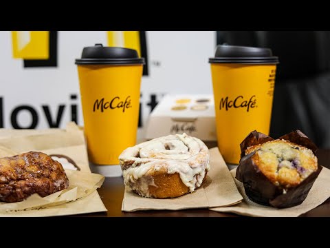 New Menu Items in the McCafe Bakery at McDonald's in Chillicothe, Circleville, Greenfield & Waverly