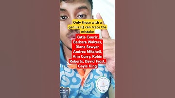 Only those with a genius IQ can trace the mistake #shorts #iqtest #find #search
