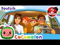 Sind wir bald da | CoComelon Deutsch | Cartoons und Kinderlieder