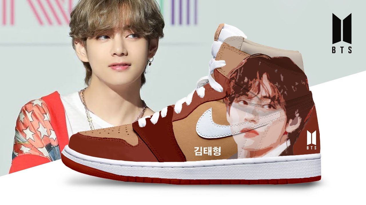 bts nike air jordan