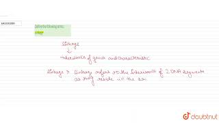 Define the following terms:Linkage | 10 | GENETICS   | BIOLOGY | ICSE | Doubtnut
