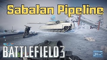 Battlefield 3 in 2021: Sabalan Pipeline Gameplay (No Commentary)
