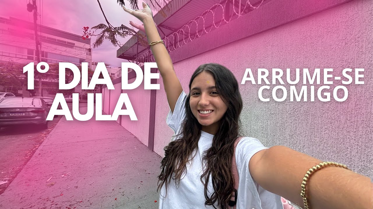 ARRUME-SE COMIGO PARA O PRIMEIRO DIA DE AULA 2026 !! - Vicky Queiroz