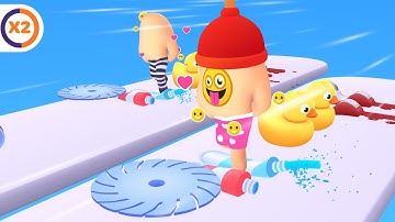 BEST MAX SCORE in Crushy Fingers - Gameplay Android,ios (Levels 43-44)