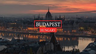 Budapest 4K Drone View Budapest Hungary Budapest Cenmetic Drone View
