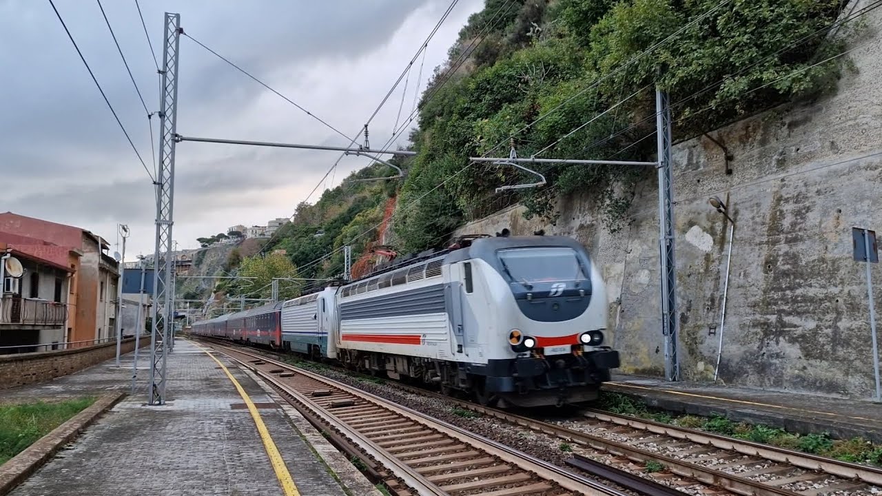 ICN 36161 (1959) Roma Termini - Siracusa [3 Locomotive!]