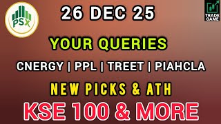 PSX Analysis OGDC | MLCF | PPL || TREET | HASCOL | LSEVL | CNERGY | HUBCO | Trade Game