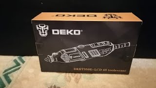 Отзыв/обзор гравер DEKO DKRT350E-LCD