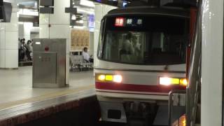 引退間近...名鉄1852F名古屋駅発車