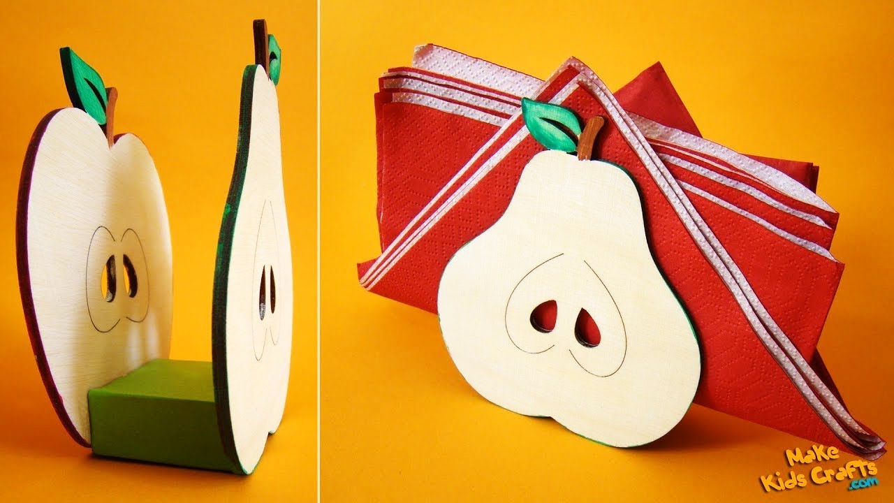 How to make Napkin Holder? Easy Crafts DIY YouTube