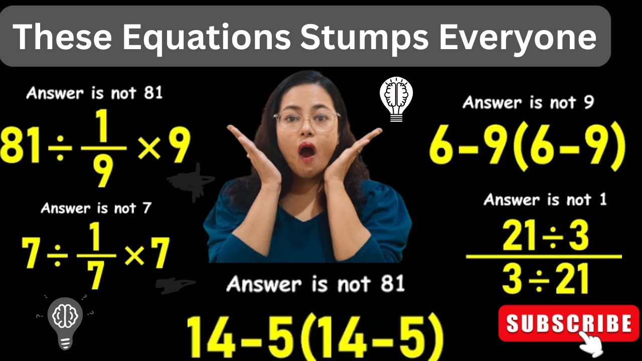 Only 1 in 5 Can Solve This Math Problem! | pemdas | PEDMAS RULE | Rule ...