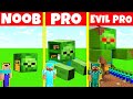 Minecraft Battle: NOOB vs PRO vs EVIL PRO: ZOMBIE HOUSE BUILD CHALLENGE / Animation