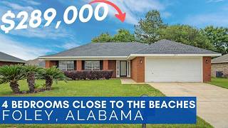 $289K HOME FOR SALE in FOLEY, AL | 🌊Near Gulf Shores/Orange Beach