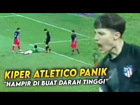 albaslot x BOLA07 - DI BUAT KELIMPUNGAN ‼️Lihatlah Kiper Atletico Ejek Pemain Timnas Yang Kocar Kacirkan Atletico Madrid