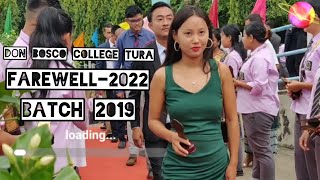Don Bosco College,Tura Farewell Programme 2022 (Batch-2k19) #donboscocollegetura #farewell2022