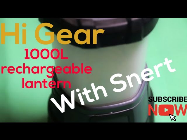 Hi Gear New Hi-Gear 15 LED Lantern 5056234325766 