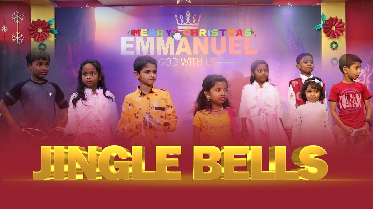 JINGLE BELLS Merry Christmas Kids Dance TFGCHURCH PUZHAL YouTube