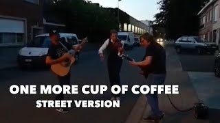 One more cup of coffee - Bob Dylan - with violin! - acoustic cover