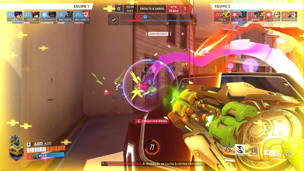 OW2 Gameplay: Orisa, Reinhardt  &  Winston