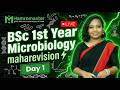 BSc 1st Year Microbiology Course | Maharevision day 1