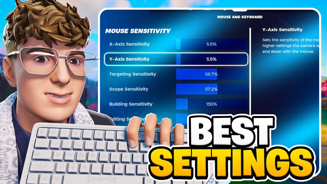*NEW* BEST Keyboard & Mouse Settings for PC and CONSOLE (Sensitivity ...