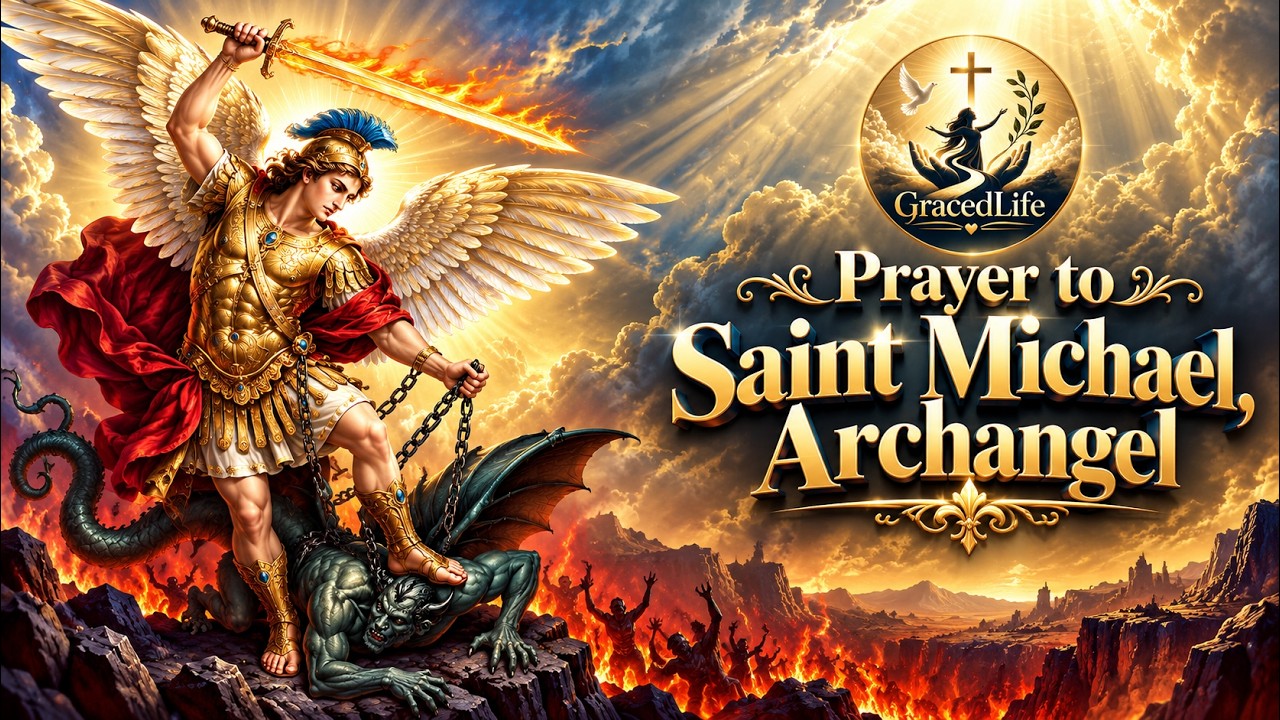 Prayer to Saint Michael the Archangel | Powerful Prayer for Protection ...