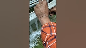 This process of jala making #handloom #handmade #jala #design #saree