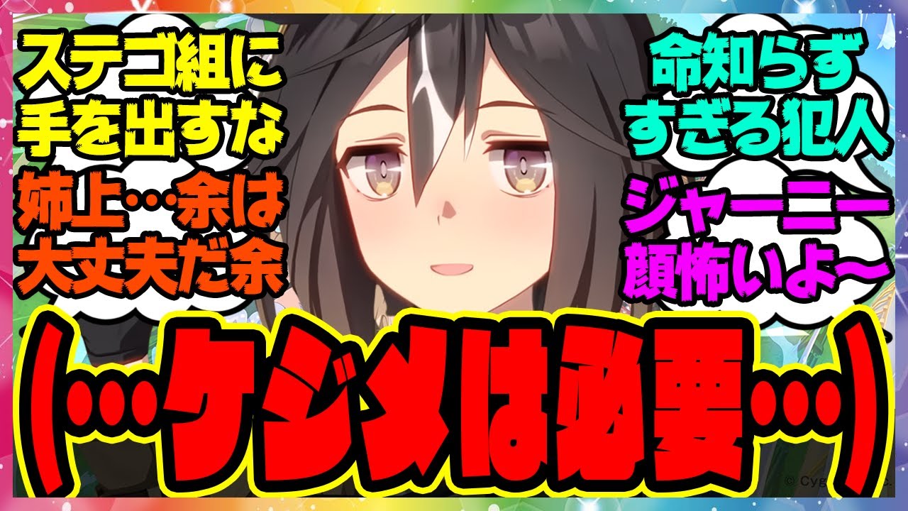【ウマ娘】『ステゴ組に手を出した犯人に平静を装っているが内心ではキレているドリームジャーニーと淡々と対処するステイゴールド』に対するみんなの反応集 まとめ ウマ娘プリティーダービー レイミン オルフェ