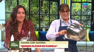 Sandra Bakes a Classic Vanilla Cake That's Soft, Fluffy, and Perfect for Sharing with Family screenshot 5