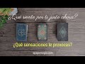 💕❓ ¿Qué siente por ti justo ahora? ¿qué sensaciones le provocas? 🥰 TAROT INTERACTIVO