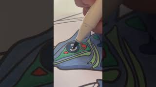 KsPaperCo Chameleon Coloring Page